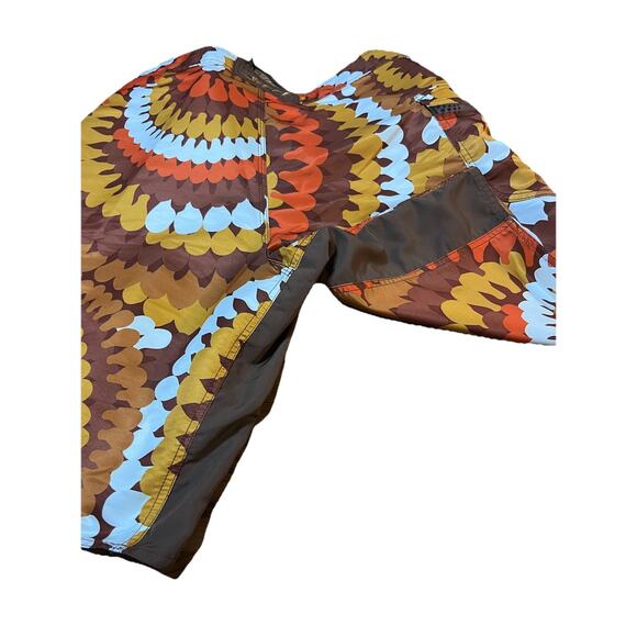 Reef Men’s Waist 36 Board Shorts Swim Trunks Groovy Orange Swimwear Authentic - Picture 5 of 13